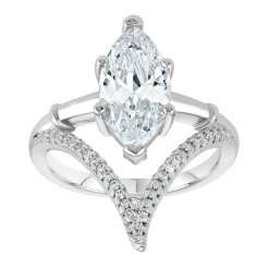 So Charm Bijoux Bague<Bague Femme So Charm - B3357-ARGENT - Bague Femme Argentée