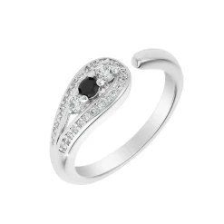 So Charm Bijoux Bague<Bague Femme So Charm - B3103-ARGENT - Bague Femme Argentée