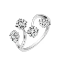 So Charm Bijoux Bague<Bague Femme So Charm - B3192-ARGENT - Bague Femme Argentée