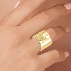 So Charm Bijoux Bague<Bague Femme So Charm - B2637-DORE - Bague Femme Dorée