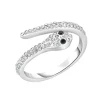 So Charm Bijoux Bague<Bague Femme So Charm - BD2366-ARGENT-DIAMANT - Bague Femme Serpent