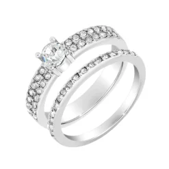 So Charm Bijoux Bague<Bague Femme So Charm - B3094-ARGENT - Bague Femme Argentée