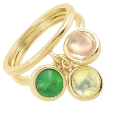 So Charm Bijoux Bague<Bague Femme So Charm - B2974-7-54 - Bague Femme Dorée