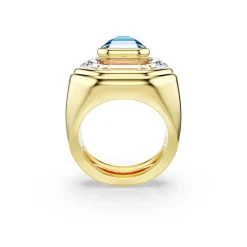Swarovski Bague<Bague Femme Chroma - 571052 Plaqué Or Bleu