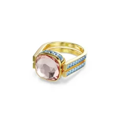 Swarovski Bague<Bague Femme Chroma - 570630 Plaqué Or Multicolore