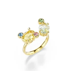 Swarovski Bague<Bague Femme Gema - 570581 Plaqué Or Multicolore