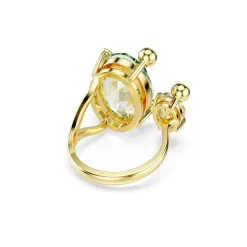 Swarovski Bague<Bague Femme Gema - 572168 Plaqué Or Multicolore