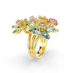 Swarovski Bague<Bague Femme Idyllia - 5721580 Plaqué Or Multicolore