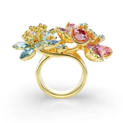 Swarovski Bague<Bague Femme Idyllia - 5721580 Plaqué Or Multicolore