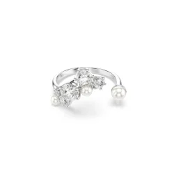 Swarovski Bague<Bague Femme Mesmera - 570559 Métal Rhodié Argent
