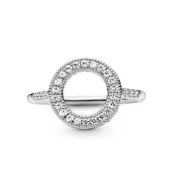 Pandora Bague<Bague Halo Scintillant Signature