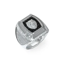 Guess Bijoux Bague<Bague Homme Lion King JUMR05002JWST Acier