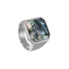 Jourdan Bague<Bague homme JH120002R - MALIBU - Acier Argent