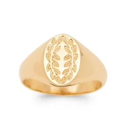 Maison de la Bijouterie Bague<Bague homme YU04300 Plaqué or