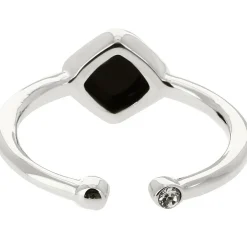 Kosma Paris Bague<Bague Kosma Ella BRSL0438- - Métal é & Onyx Noir Femme Argent