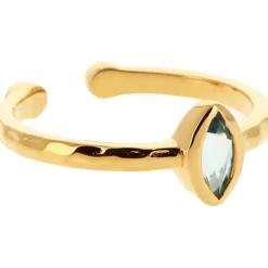 Kosma Paris Bague<Bague - Collection Kira Doré & Topaze Bleu