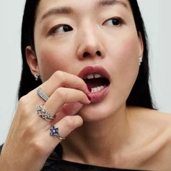 Pandora Bague<Bague Ouverte Herbier Scintillant - Timeless