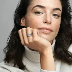 Pandora Bague<Bague Signature Argentée pour Femme
