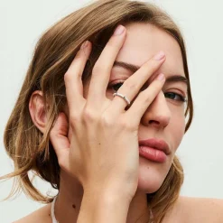 Pandora Bague<Bague Pierres et Résine Façon Émail ME