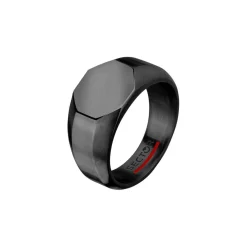 Sector Bijoux Bague<Bague pour homme en acier noir