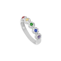 Punica Bijoux Bague<Bague Bella Rainbaw BER_R07_RHO