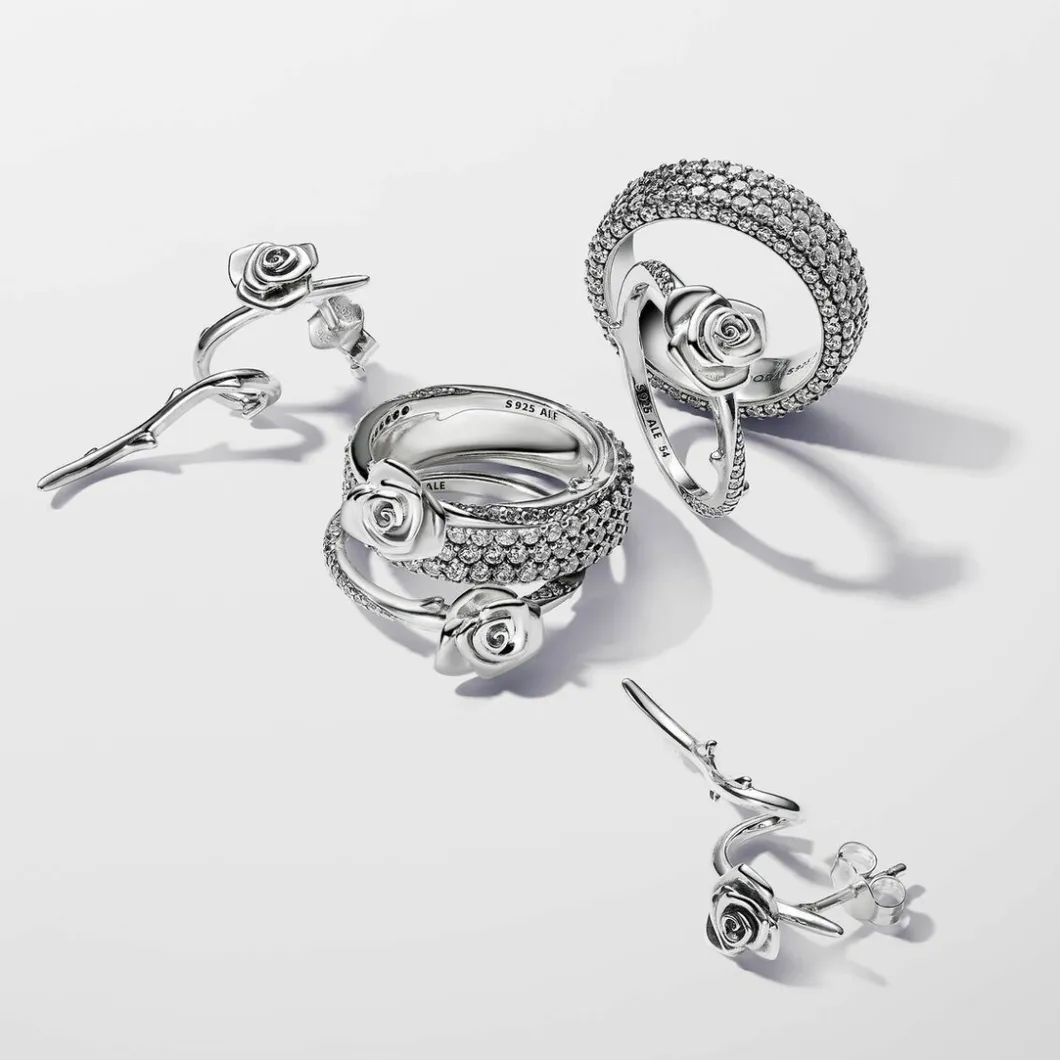 Pandora Bague<Bague Rose Épanouie