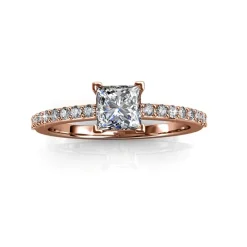 MYC-Paris Bague<Bague Simple Square Finition Or Rose