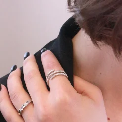 MYC-Paris Bague<Bague Spiral Finition Argentée