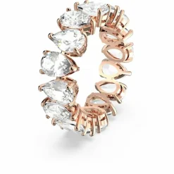 Swarovski Bague<BAGUE 5586163 - Bague dorée pierres étincelantes