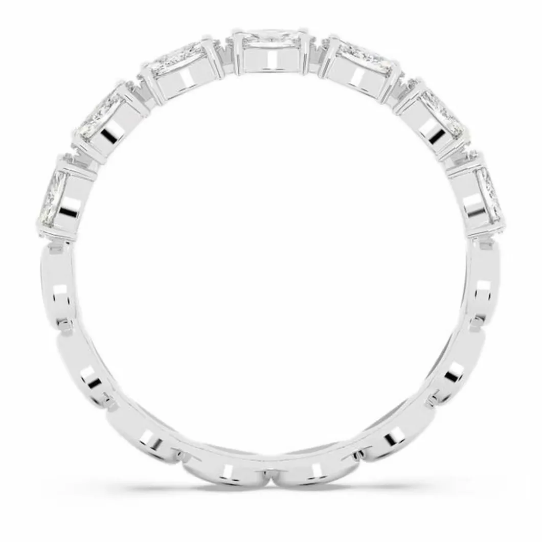 Swarovski Bague<Bague Bijoux VITTORE:RING MARQUISE CZWH/RHS - Bague Cristaux Métal Rhodié Femme