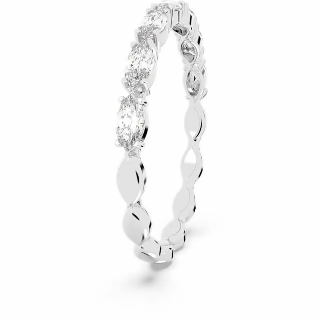 Swarovski Bague<Bague Bijoux VITTORE:RING MARQUISE CZWH/RHS - Bague Cristaux Métal Rhodié Femme