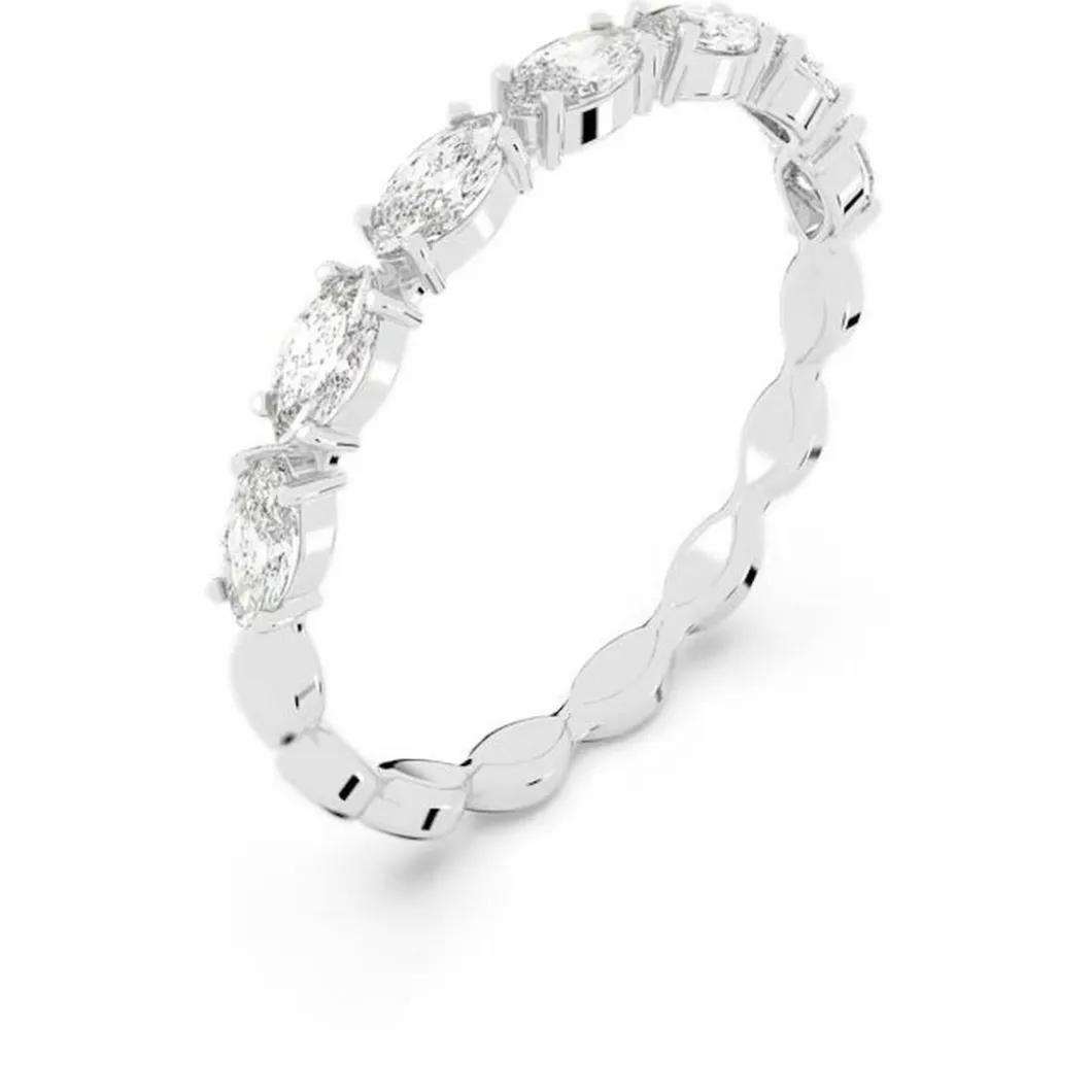 Swarovski Bague<Bague Bijoux VITTORE:RING MARQUISE CZWH/RHS - Bague Cristaux Métal Rhodié Femme