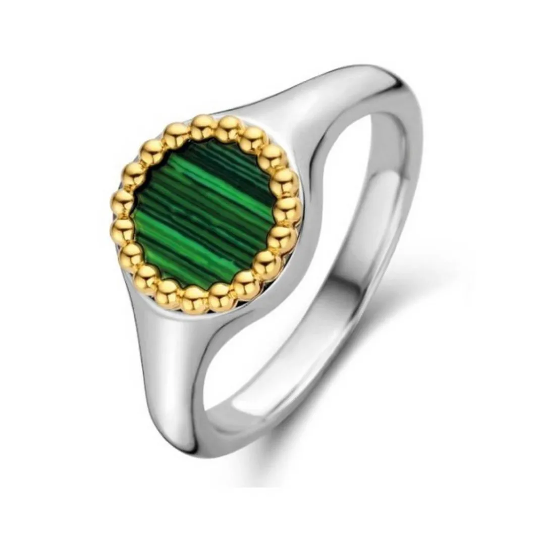 Ti Sento Bague<Bague Malachite Lights 12207MA Fille