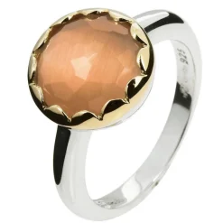 Ti Sento Bague<Bague 1880OR - Bague Dorée Jaune Argent Bijoux