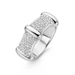 Ti Sento Bague<Bague 12045ZI - Bague Flanc Cristaux Bijoux