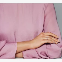 Pandora Bague<Bague Torsades Scintillante Timeless Métal doré à l’Or Rose fin 585/1000ᵉ