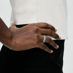 Pandora Bague<Bague Triple Rang Pavé - Timeless