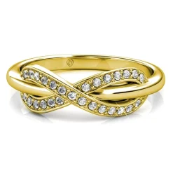 MYC-Paris Bague<Bague Trist DR0028-G - Doré Et Cristal