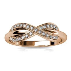 MYC-Paris Bague<Bague Trist DR0028-RG - Or Rosé Et Cristal