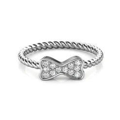 MYC-Paris Bague<Bague Twisted Ribbon Finition Argentée