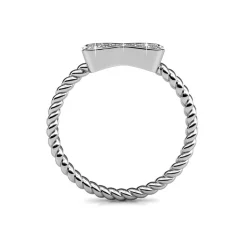 MYC-Paris Bague<Bague Twisted Ribbon Finition Argentée