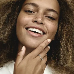 Pandora Bague<Bague Vague Scintillante argent