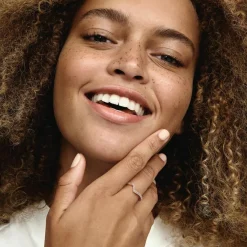 Pandora Bague<Bague Vague Scintillante doré rose