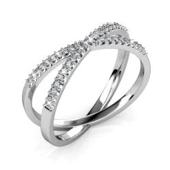 MYC-Paris Bague<Bague X Finition Argentée