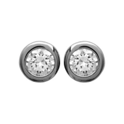 Maison de la Bijouterie Boucles D'Oreilles<Boucles d'oreille mixte argent rhodié - Z5ZZ5Z04