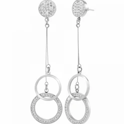 So Charm Bijoux Boucles D'Oreilles<Boucles d'oreilles B2747- So Charm Argent