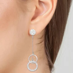 So Charm Bijoux Boucles D'Oreilles<Boucles d'oreilles B2747- So Charm Argent