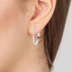 So Charm Bijoux Boucles D'Oreilles<Boucles d'oreilles B2103-ARGENT So Charm