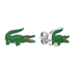 Lacoste Boucles D'Oreilles<Boucles d'oreilles Homme Arthor - 2040230 Acier Vert
