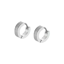 Lotus Style Bijoux Boucles D'Oreilles<Boucles d'oreilles Homme Men'S Earrings - LS2154-4-1 Acier